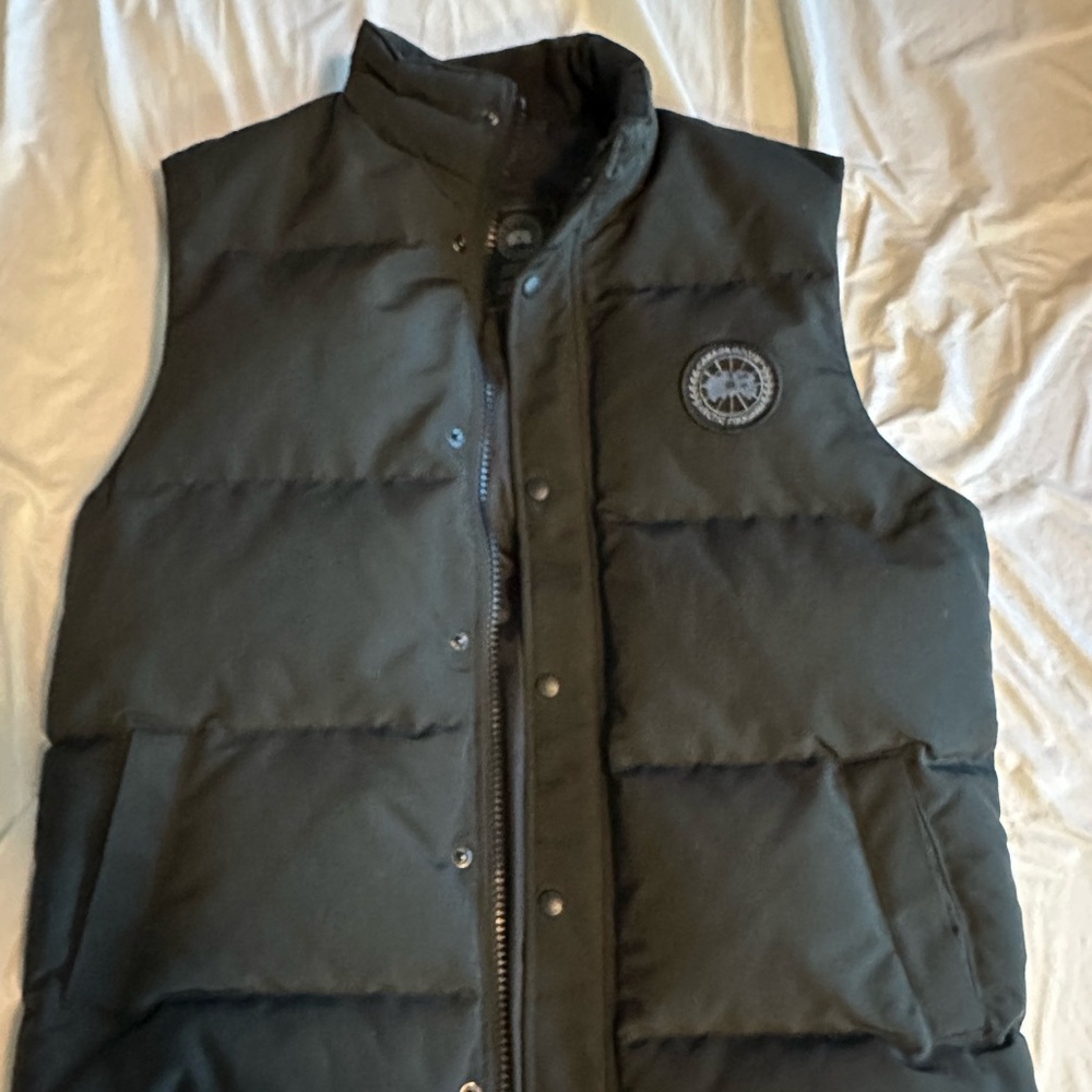 Canada Goose Garson Vest Black Label
